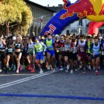 I vestiti donati dai runner alla Fondazione Caritas di Assisi